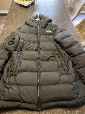 The North Face Women's Gotham Parka Down Coat TNF Black Sz XXL
